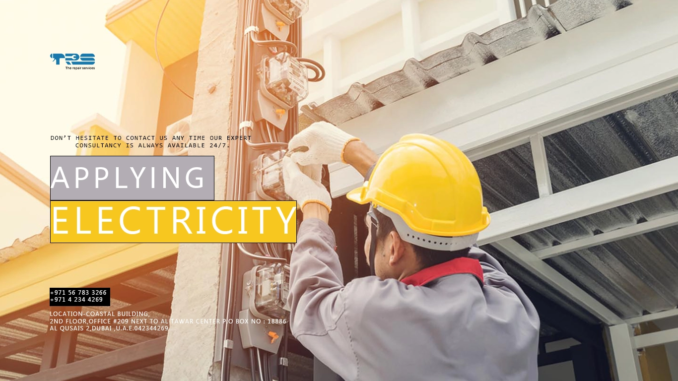 Apply for Dubai Electricity & Water Services | Dubai Electricity | 0567833266