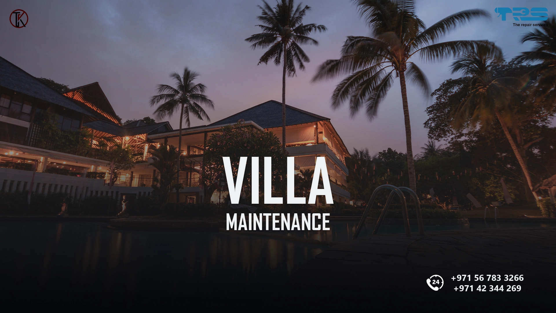 Villa Maintenance | Dubai | 0567833266